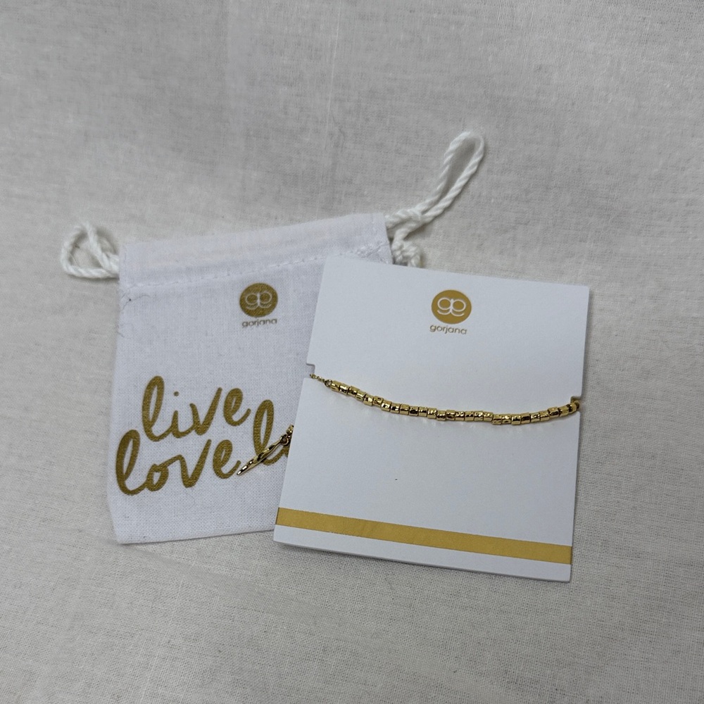 Gorjana 18K gold Plated Laguna Adjustable Bracelet